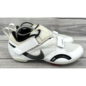 NIKE SUPERREP CYCLE SHOES Men's Size 7 ‎ WHITE / BLACK